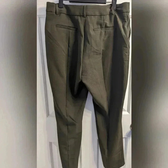 Women's Nine West Magic Waist Skinny Pants Size 14 Olive Landis (EUC) - Picture 12 of 16
